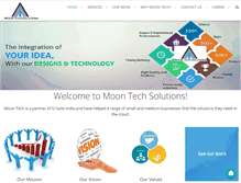Tablet Screenshot of moontechsolutions.com